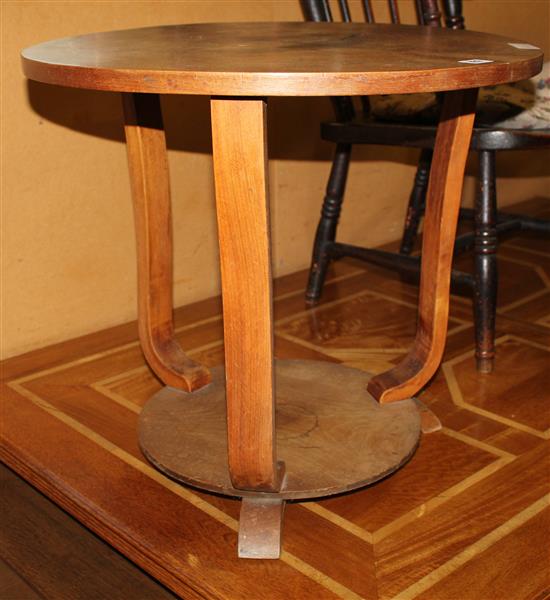Circular Art Deco table(-)